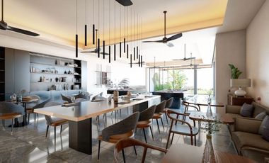 DEPARTAMENTO VENTA MERIDA TELCHAC BEACHFRONT EN MANGATA 5 RECAMARAS