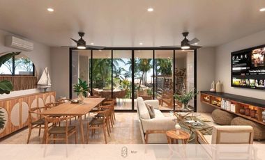 DEPARTAMENTO VENTA MERIDA TELCHAC BEACHFRONT EN MANGATA 5 RECAMARAS