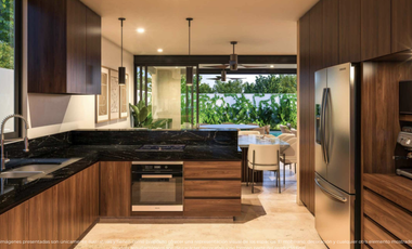 CASA PRE VENTA MERIDA EN PRIVADA PRADERAS DEL MAYAB 3 RECAMARAS CON PISCINA