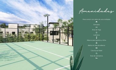 CASA DE 3 RECÁMARAS CON ROOFTOP PRIVADO EN PLAYA DEL CARMEN. PREVENTA. ZONA RESIDENCIAL.