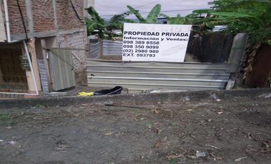 TERRENO DE 58 M2 EN EL CENTRO DE JIPIJAPA (MANABI)