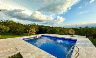 Casa Campestre con una vista espectacular al valle de Risaralda