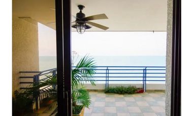Apartamento vista al mar primera línea de playa  Rodadero Sur - 005 R