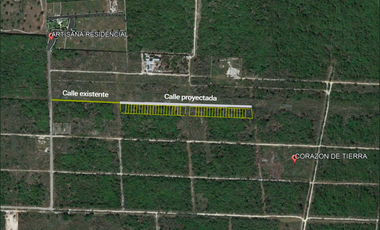 TERRENOS RESIDENCIALES EN VENTA EN MERIDA EN TEMOZÓN NORTE