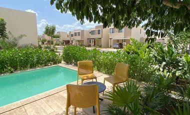 CASA EN VENTA CON RECAMARA EN PLANTA BAJA EN PRIVADA CUMBRES NOVO NORTE