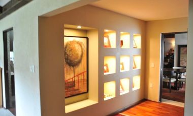 casa en venta en un nivel en Club de Golf Los Encinos Lerma