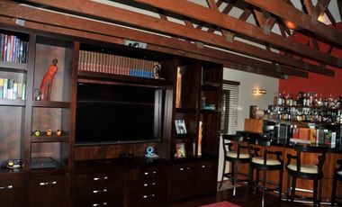 casa en venta en un nivel en Club de Golf Los Encinos Lerma