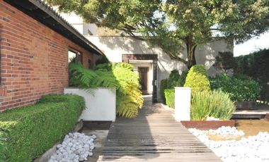 casa en venta en un nivel en Club de Golf Los Encinos Lerma