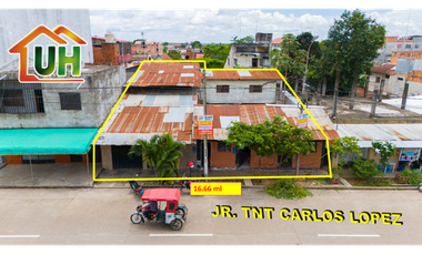 643-VENDO TERRENOS COMERCIALES PUCALLPA-FRENTE A PLAZA PEDRO PORTILLO