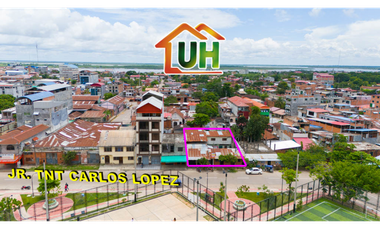 643-VENDO TERRENOS COMERCIALES PUCALLPA-FRENTE A PLAZA PEDRO PORTILLO