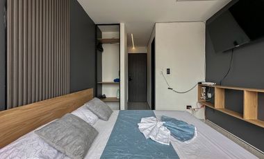 Se Alquila Apartaestudio En San Fernado, En Cuarto Piso Con Ascensor, Para  Rentas Cortas O De Larga Estancia.