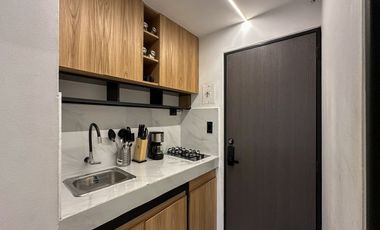 Se Alquila Apartaestudio En San Fernado, En Cuarto Piso Con Ascensor, Para  Rentas Cortas O De Larga Estancia.