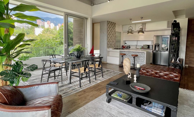 Renta amoblada de espectacular apartamento en El Poblado