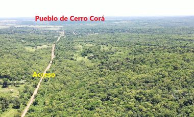 Chacra en  Cerro Corá. A 3km Pueblo