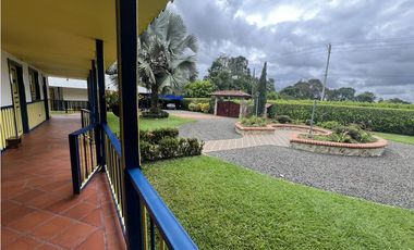 VENTA FINCA FAMILIAR Y DE TURISMO QUIMBAYA QUINDIO