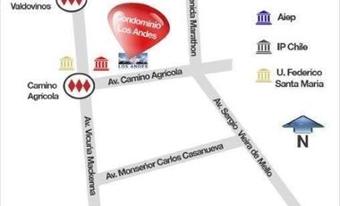Departamento en Arriendo en ESCUELA AGRICOLA 1710 MACUL
