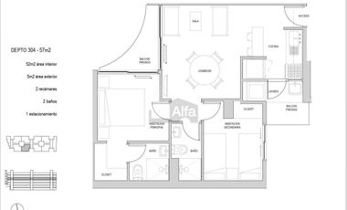 DEPARTAMENTO EN GRANJAS MEXICO, CHICLE