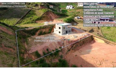 Finca CAMPESTRE en obra gris con escrituras en proindiviso marinilla