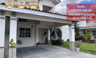 Venta de Casa Marsella Plus  Esquinera en Reserva de Versalles