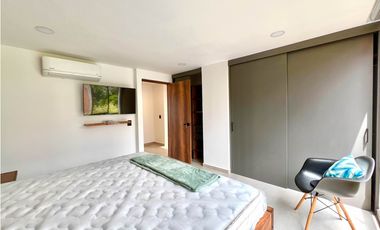 Duplex de 3 habitaciones caminando a Provenza el Poblado. Remodelado