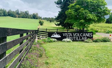 Parcela con linda vista a lago y volcanes, Frutillar