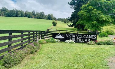 Parcela con linda vista a lago y volcanes, Frutillar
