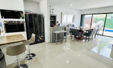 CASA EN VENTA RESIDENCIAL 4 RECAMARAS AQUA CUMBRES CANCUN COLDWELL BANKER PUNTA SUR