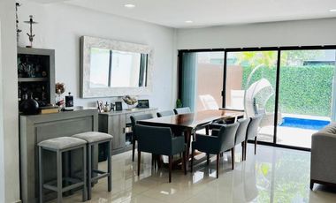 CASA EN VENTA RESIDENCIAL 4 RECAMARAS AQUA CUMBRES CANCUN COLDWELL BANKER PUNTA SUR