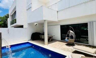 CASA EN VENTA RESIDENCIAL 4 RECAMARAS AQUA CUMBRES CANCUN COLDWELL BANKER PUNTA SUR