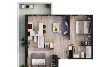 ARRIENDO Departamentos 2D2B Metro Irarrázaval, Ñuñoa