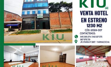 i024007 Venta Hotel en Estreno - Callería