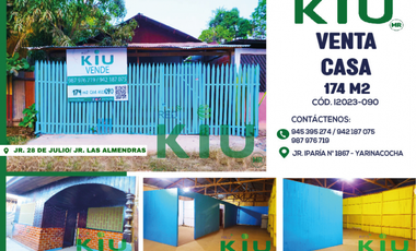 i023090 Venta Casa Hab - Manantay