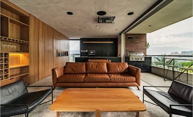 Apartamento de lujo en el poblado