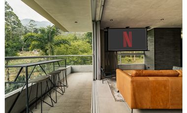Apartamento de lujo en el poblado