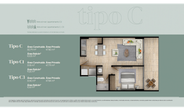 Apartamento proyecto en Sierra Marina – Pozos Colorados G-20