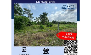 VENTA DE LOTE EN EL FARO DE MONTERIA