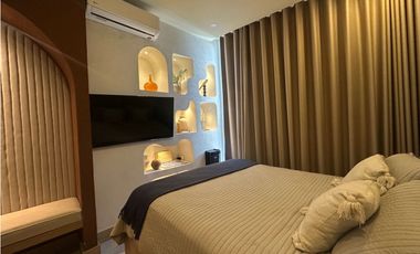 VENDO EN CARTAGENA APARTASUIT AMOBLADO EN MORROS ZOÉ SERENA DEL MAR.