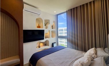 VENDO EN CARTAGENA APARTASUIT AMOBLADO EN MORROS ZOÉ SERENA DEL MAR.