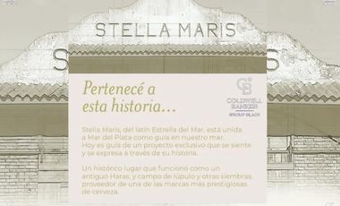 ETAPA I, COMARCAS DE STELLA MARIS, MAR DEL PLATA