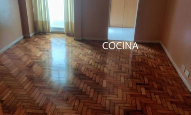 Departamento en ALQUILER 2Amb baño con box de ducha IMPECABLE recoleta