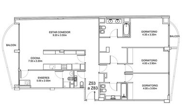 Alquiler Hermoso Tres Ambientes en Torre de Categoria - Full Amenities - Belgrano R