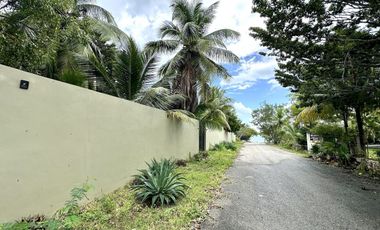 SE VENDE TERRENO EN RAUDALES, Q. ROO, CON BELLA CASA A ORILLA DEL LAGO
