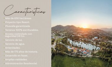 VENTA DE TERRENOS EN RANCHO TECATE