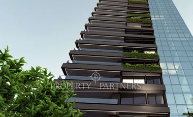 Departamento Distrito Paulista 2D 2B Mariposa, opción 1D con Living Ampliado, 70 mts2