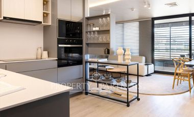 Departamento Distrito Paulista 2D 2B Mariposa, opción 1D con Living Ampliado, 76 mts2