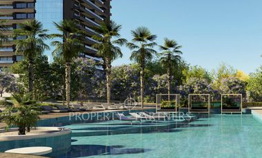 Departamento Distrito Paulista 2D 2B Mariposa, opción 1D con Living Ampliado, 76 mts2