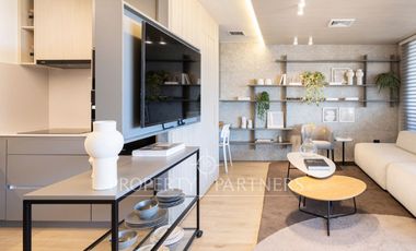 Departamento Distrito Paulista 2D 2B Mariposa, opción 1D con Living Ampliado, 76 mts2