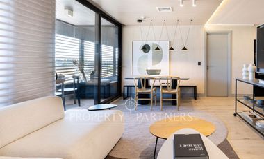 Departamento Distrito Paulista 2D 2B Mariposa, opción 1D con Living Ampliado, 76 mts2