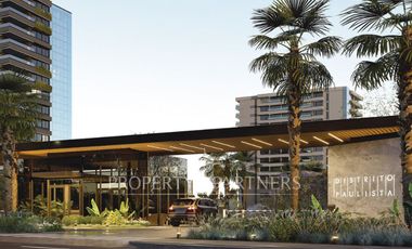 Departamento Distrito Paulista 2D 2B, Doble Terraza, 91 mts2