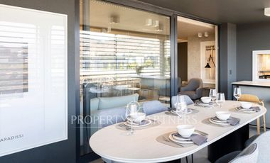 Departamento Distrito Paulista 3D 3B, opcional 2D con estar ampliado, 137 mts2
